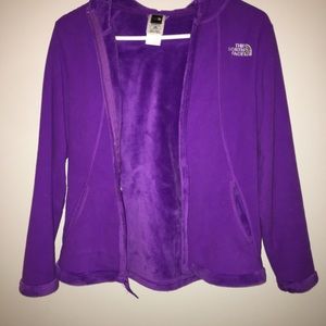 North Face hooded jacket